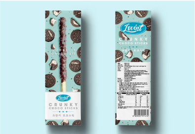 GIANT CHOCOSTICK (POPPING CANDY SWEET CRUNKY ALMOND)