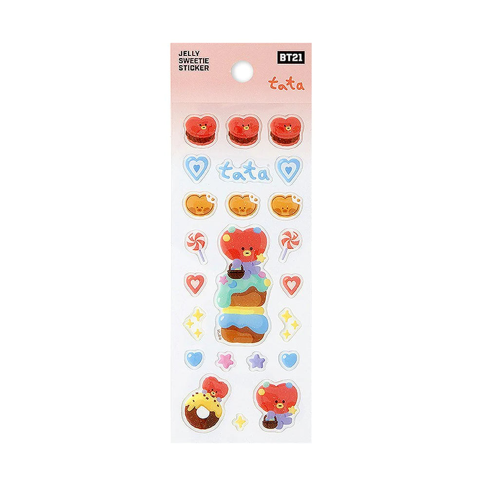 BT21 JELLY SWEETY STICKER
