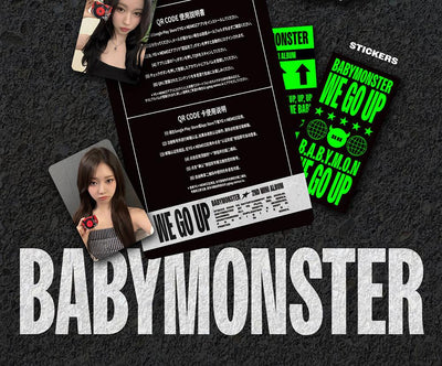 (Beam / Postcard Ver.) BABYMONSTER [WE GO UP] 2nd Mini Album