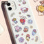 BT21 Minini Happy Flower Hologram Sticker