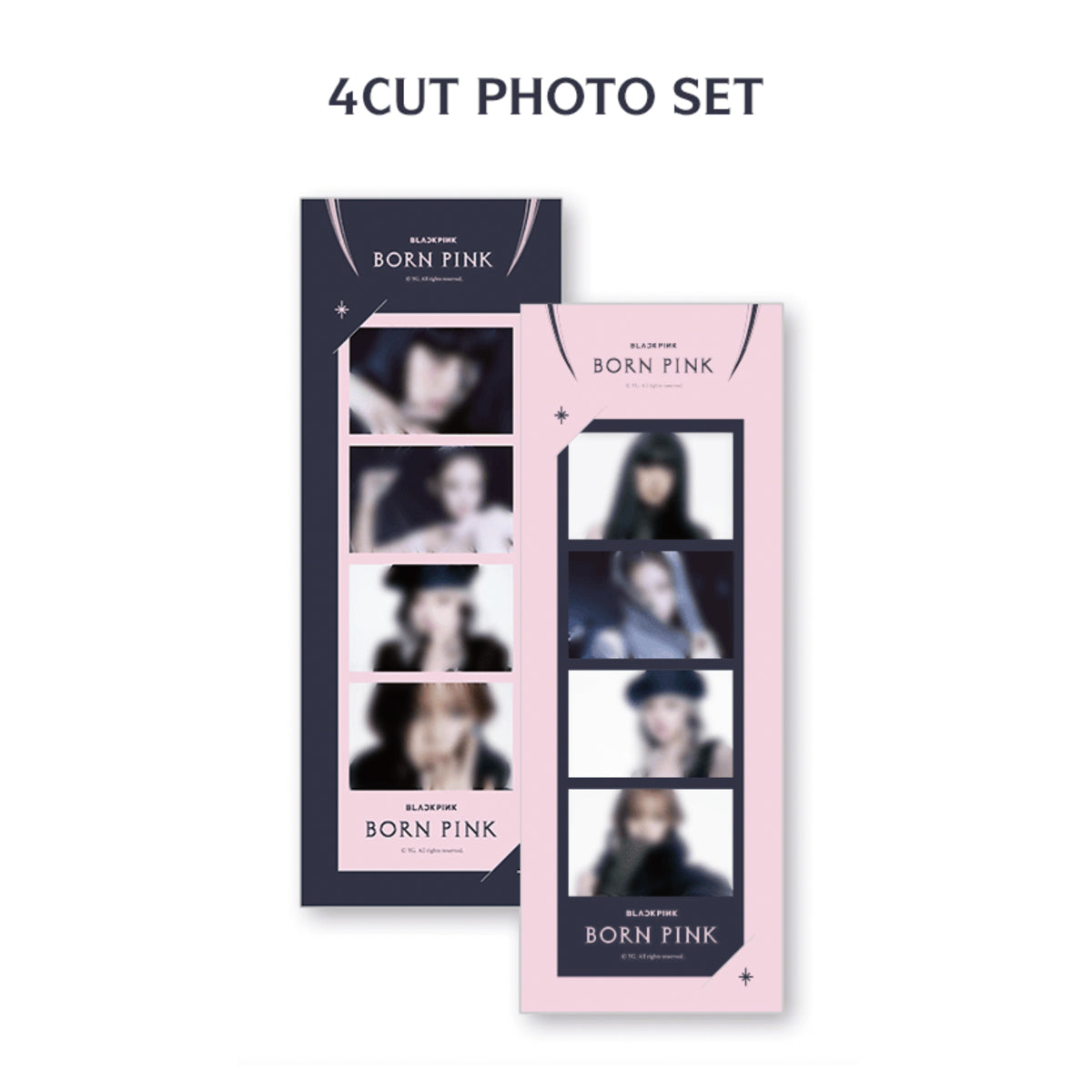 [BLACKCPINK] Bornpink : 4cut Photo Set [Weverse]