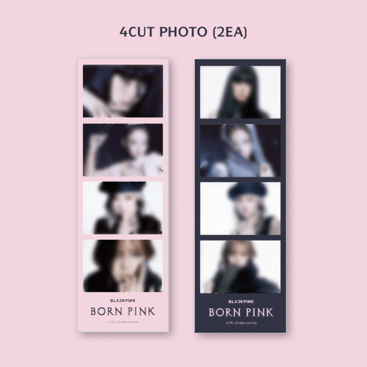 [BLACKCPINK] Bornpink : 4cut Photo Set [Weverse]