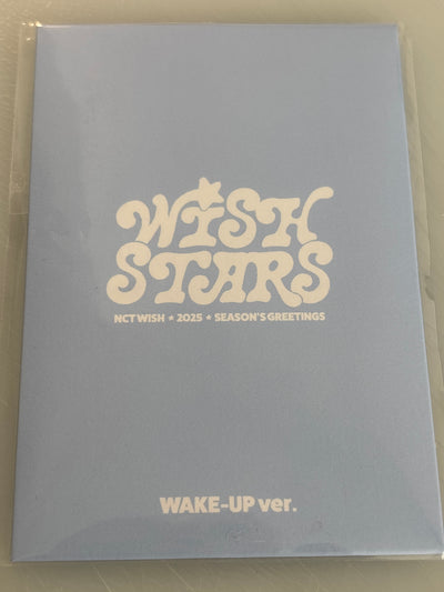 NCT wish stars 2025 season's greetings (2 versions) random trading card set