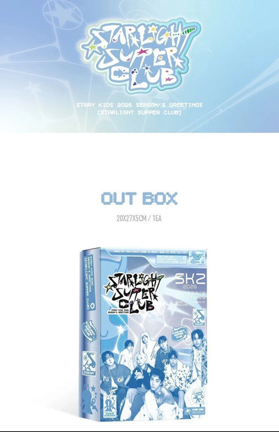 Stray Kids 2026 SEASON'S GREETINGS STARLIGHT SUPPER CLUB