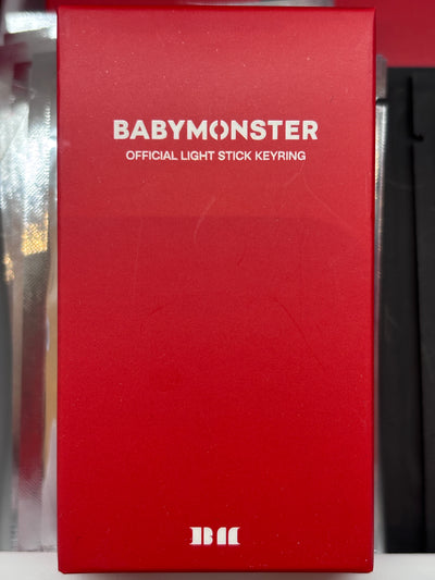 BABY MONSTER OFFICIAL LED LIGHTSTICK KEYRING