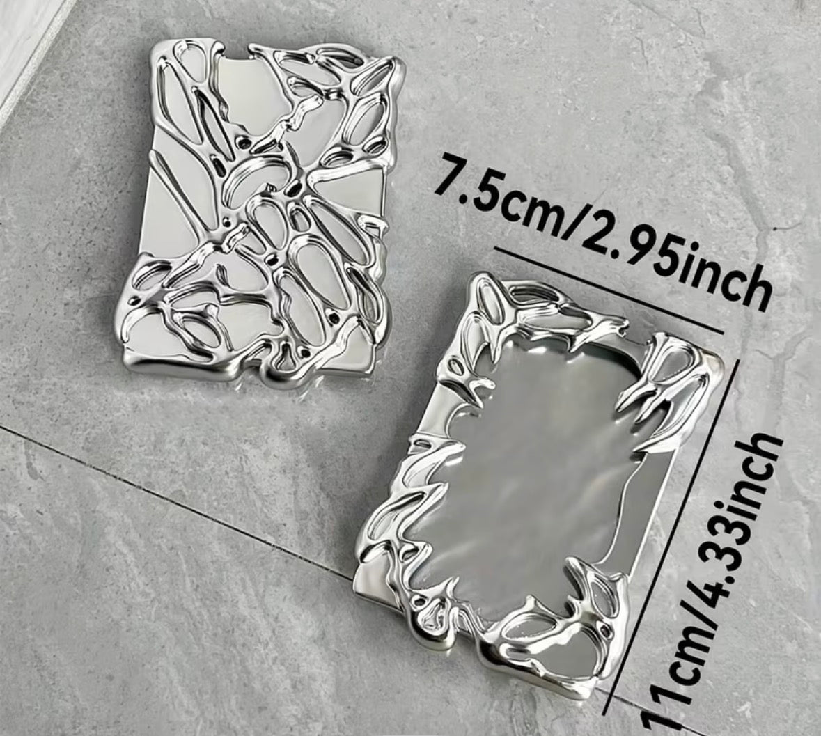 MY KPOP STAR Fantastic silver photocard holder