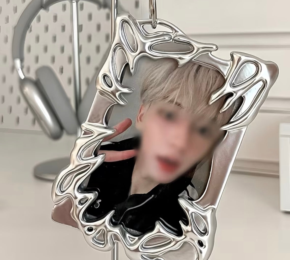 MY KPOP STAR Fantastic silver photocard holder