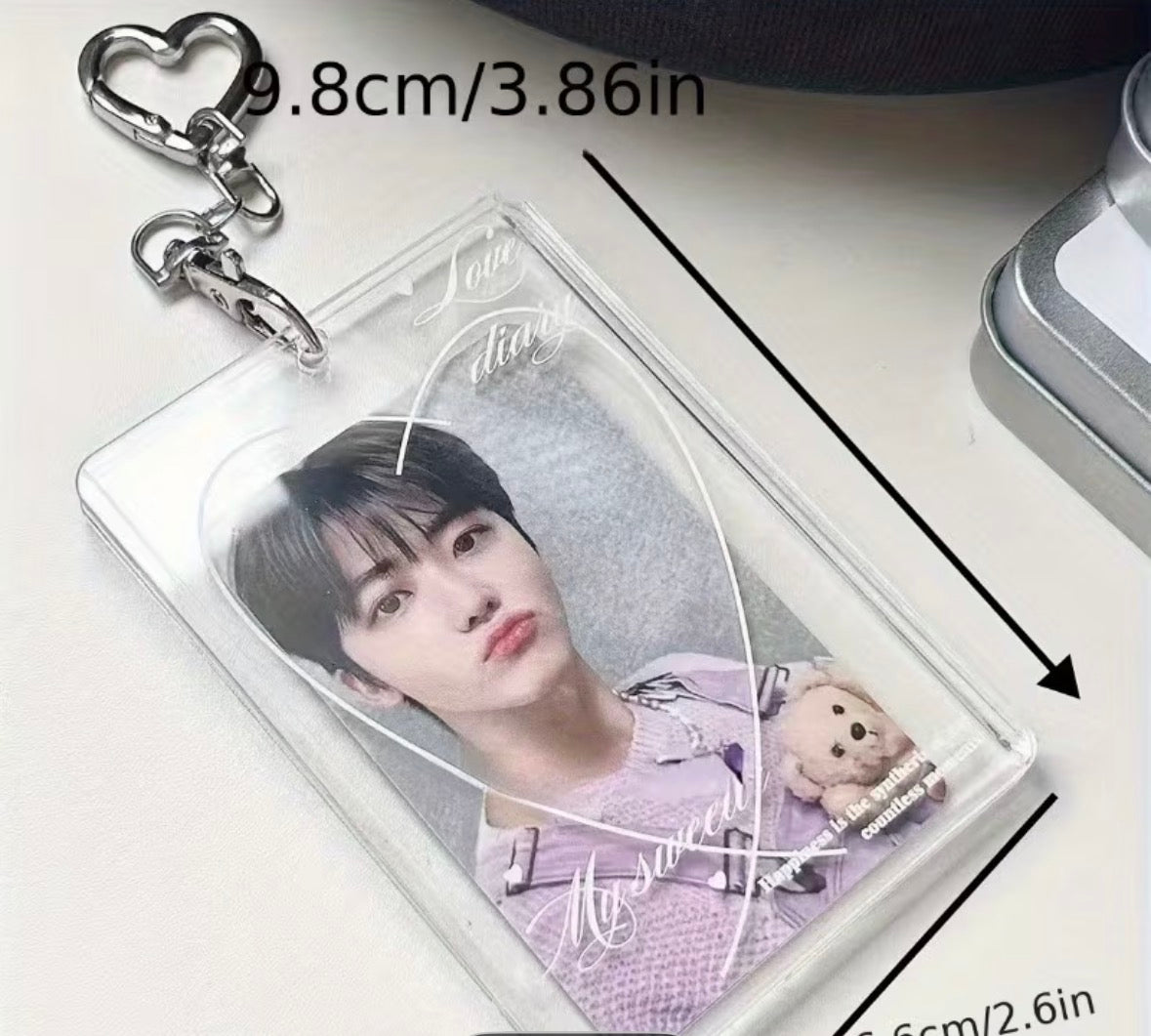 LOVELY HEART PHOTOCARD HOLDER
