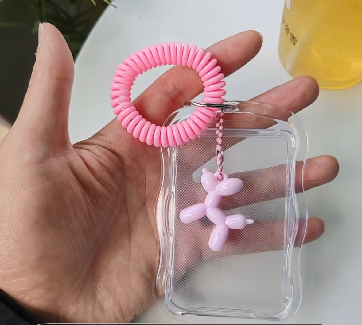 SOOO CUTE BALLOON DOG PHOTOCARD HOLDER