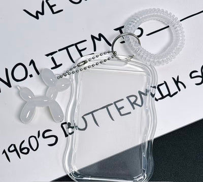 SOOO CUTE BALLOON DOG PHOTOCARD HOLDER