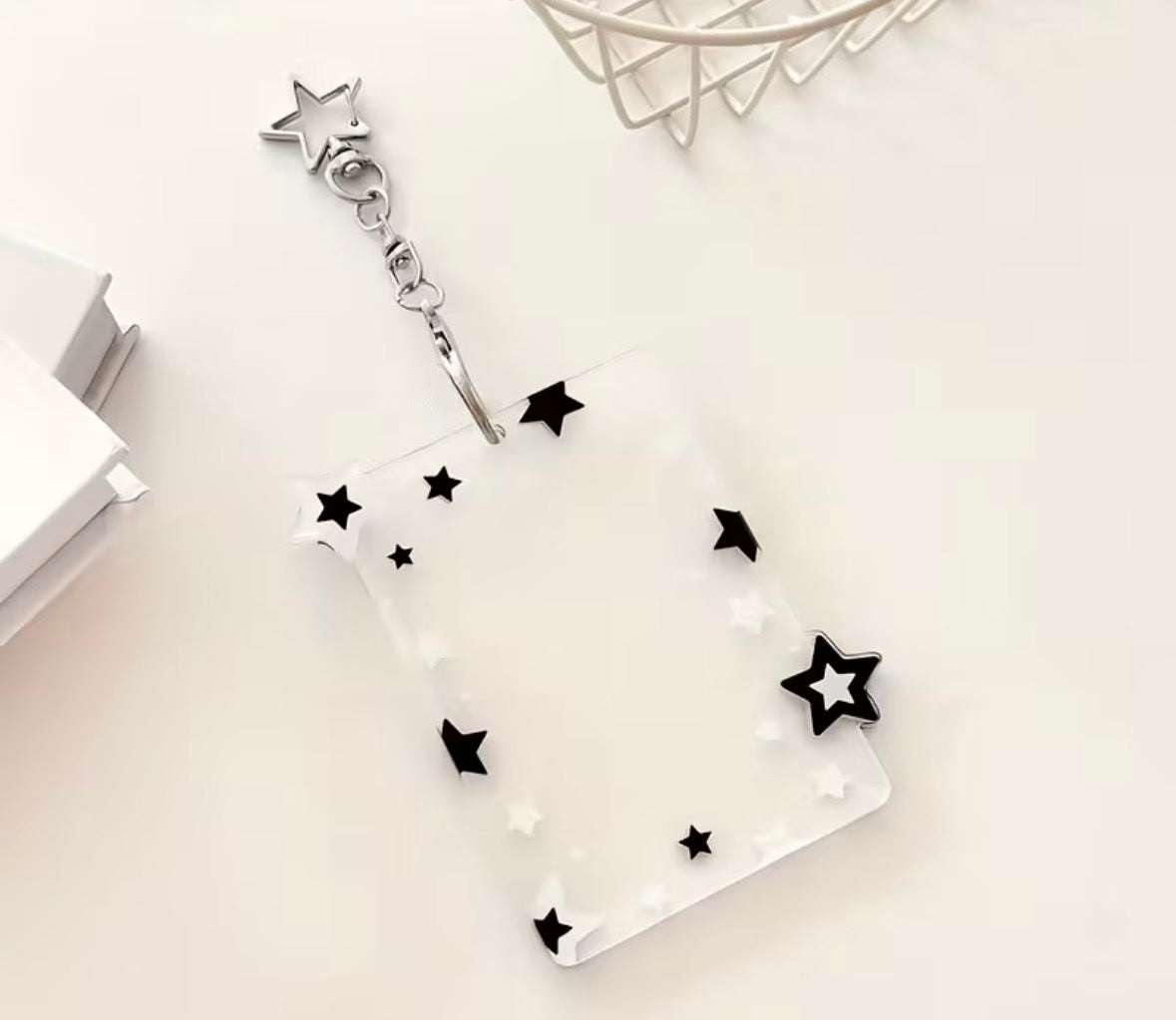 BLACK STAR PHOTOCARD HOLDER