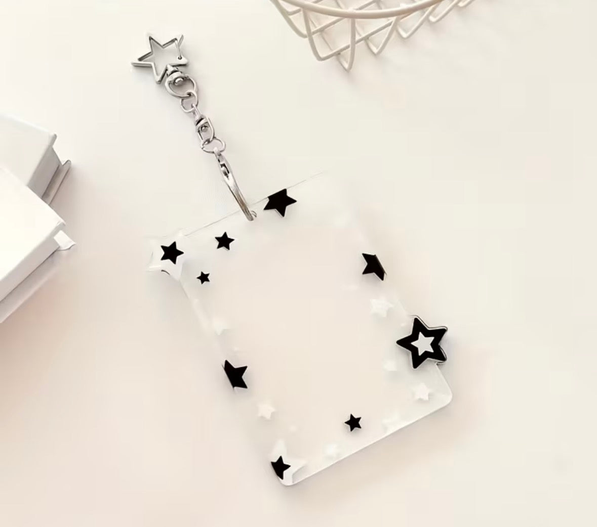 BLACK STAR PHOTOCARD HOLDER
