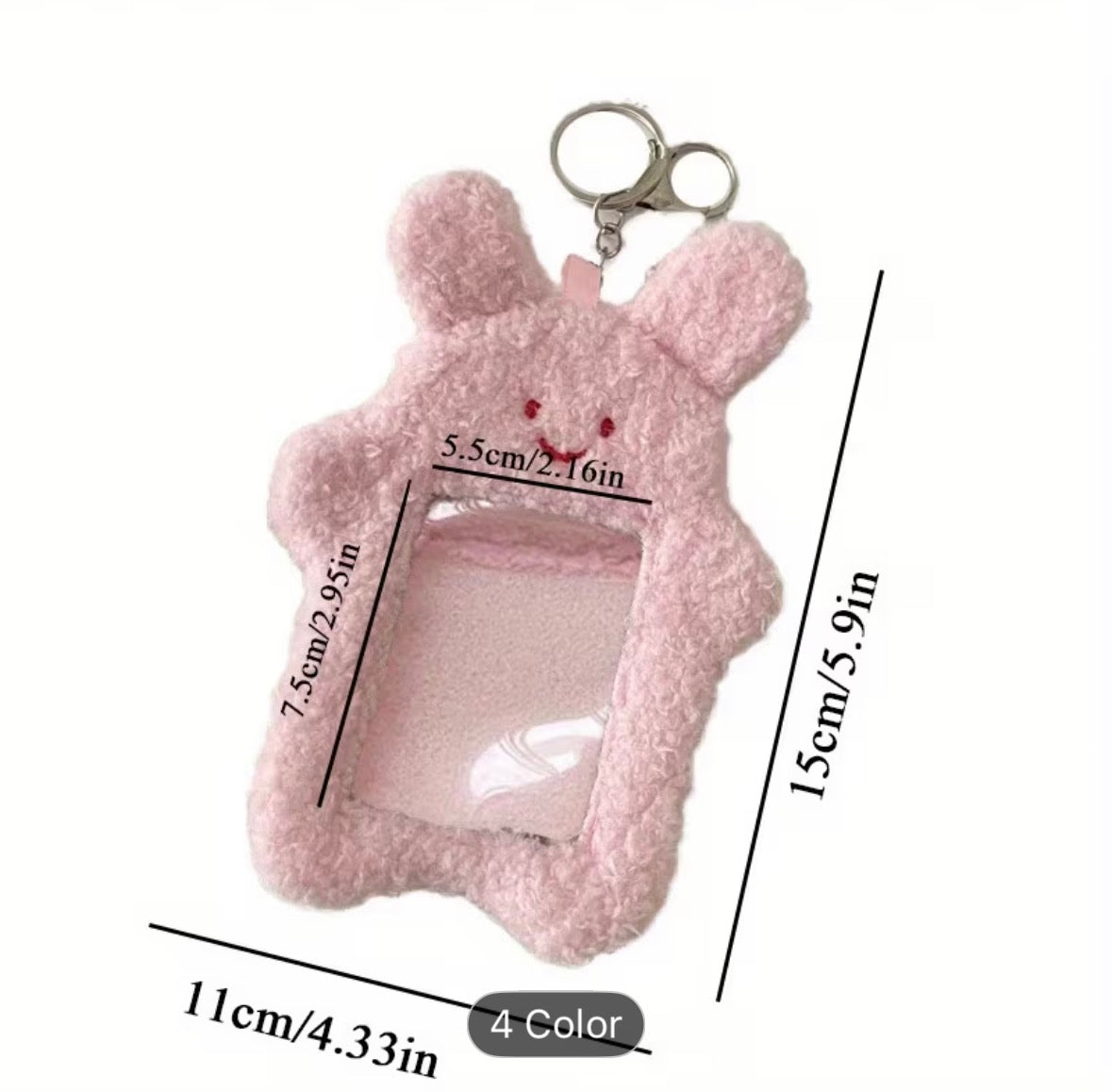 SOOO CUTE PLUSH PHOTOCARD HOLDER