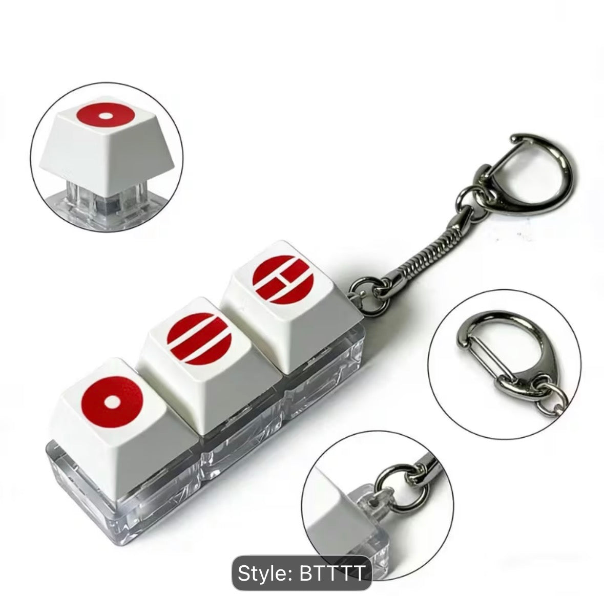 BTS ARIRANG KEYCAP KEYRING