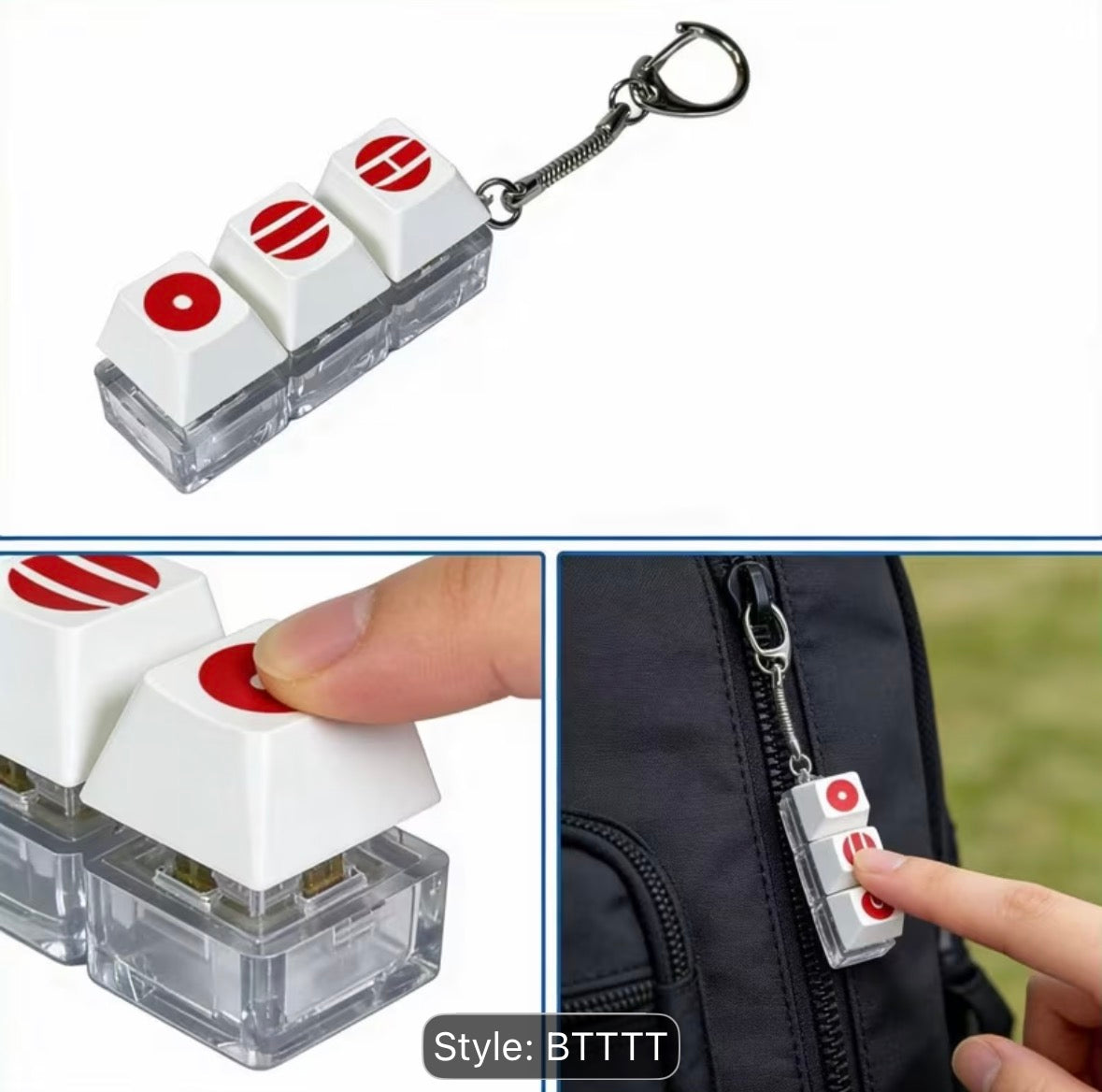 BTS ARIRANG KEYCAP KEYRING