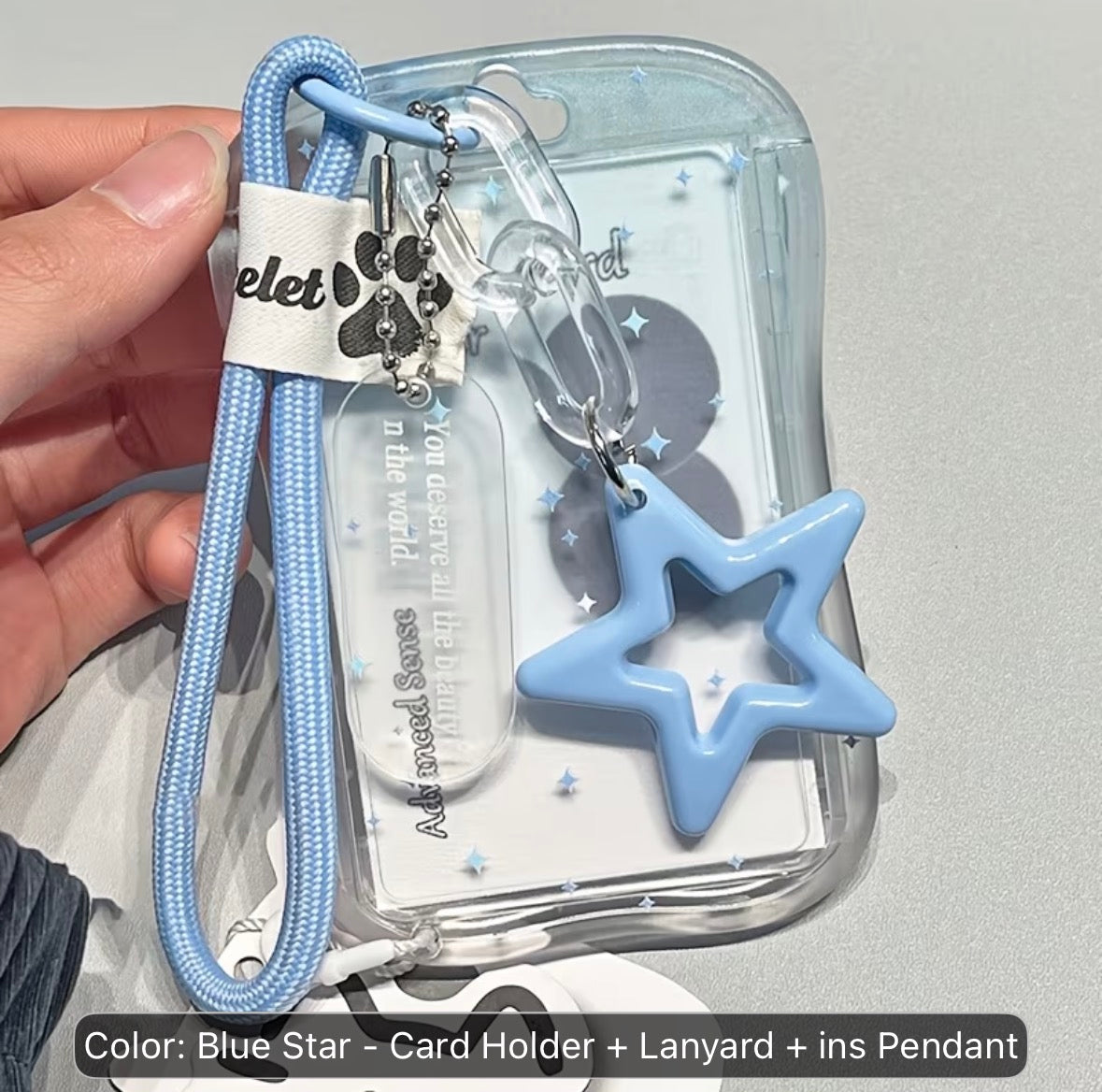 LOVELY BIG STAR PHOTOCARD HOLDER
