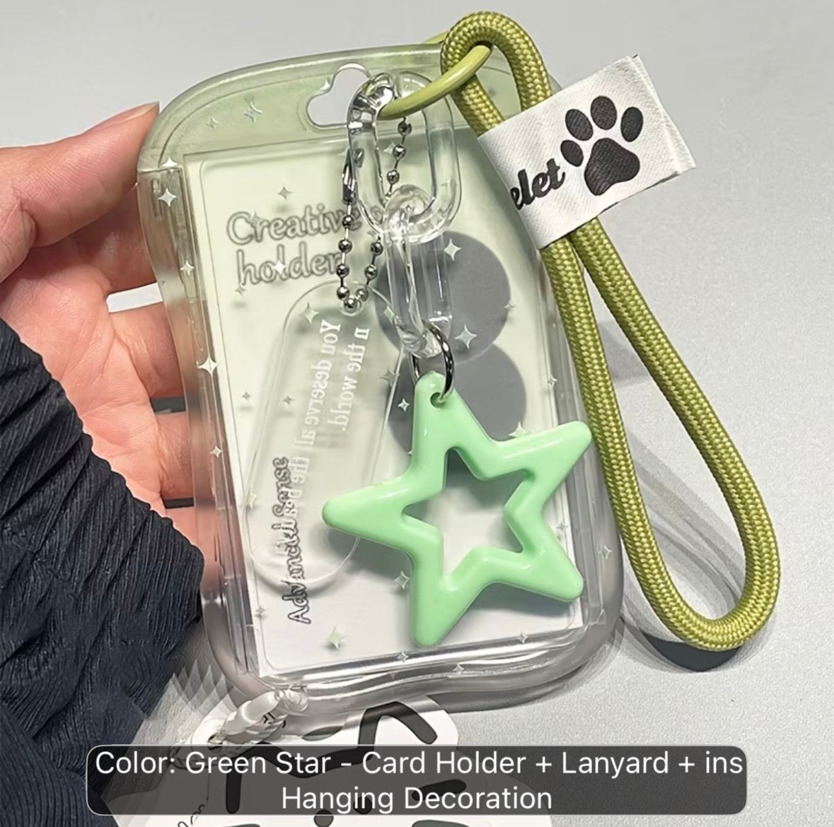 LOVELY BIG STAR PHOTOCARD HOLDER