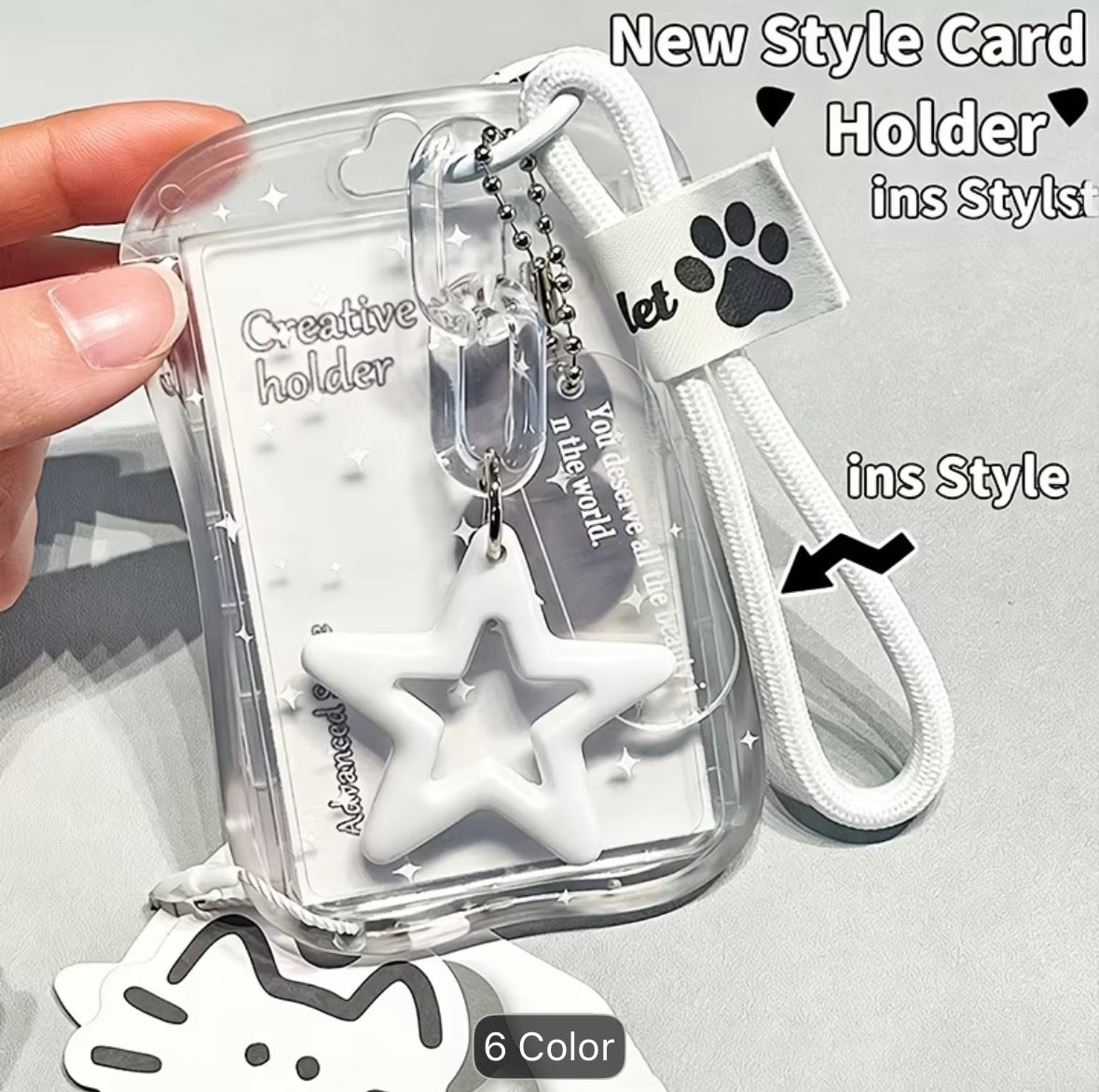 LOVELY BIG STAR PHOTOCARD HOLDER
