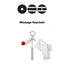 BTS ARIRANG OFFICIAL Message Keychain