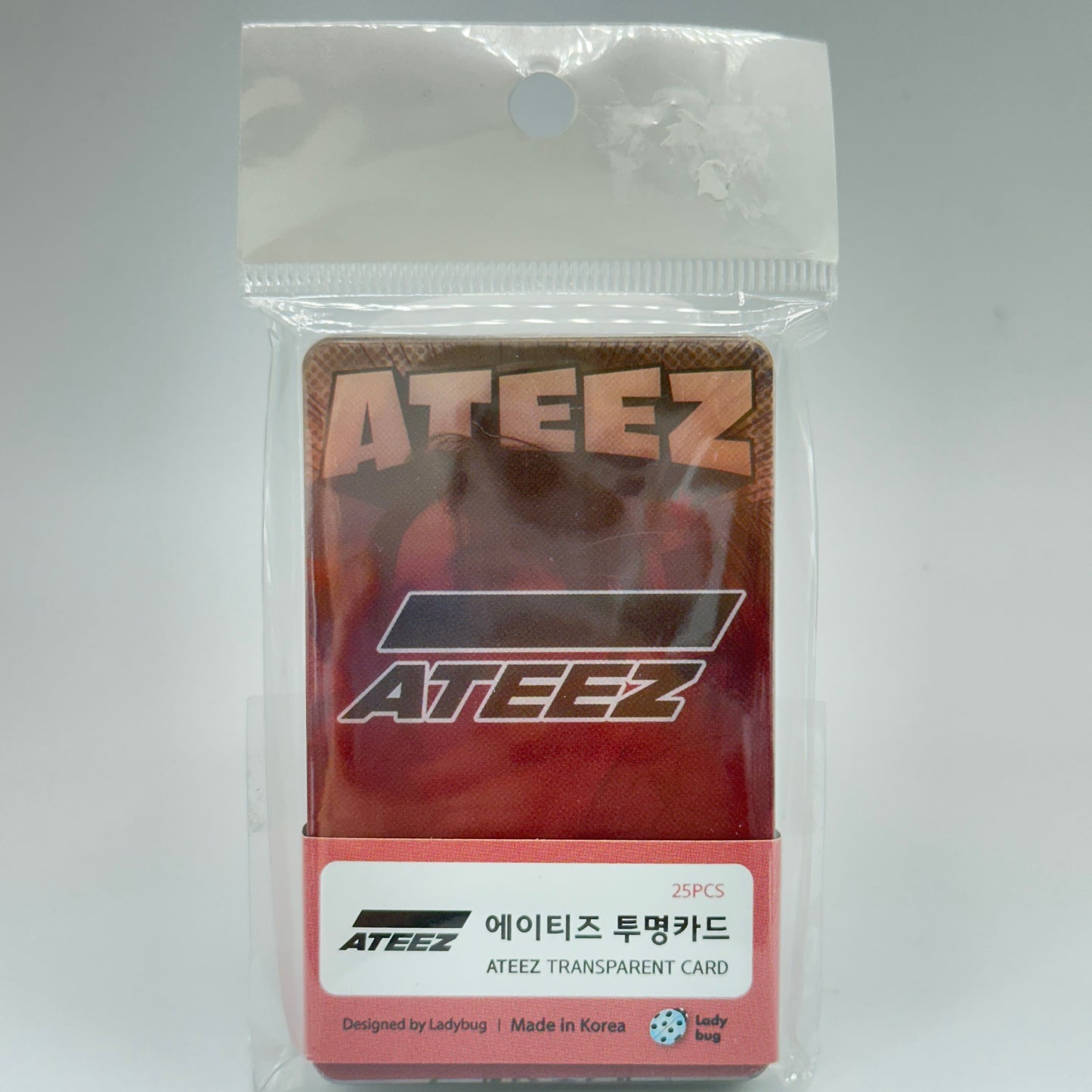 ATEEZ- TRANSPARENT CARD 25PCS 