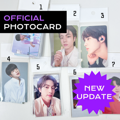 BTS Official Photocard (JIN)