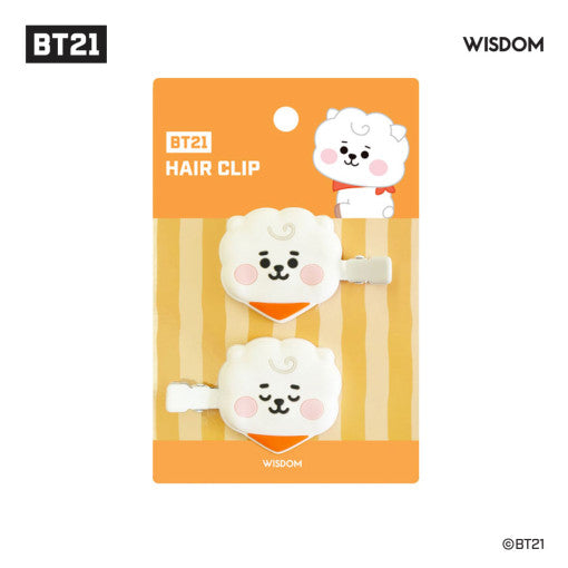 BT21 Minini Hair clips (2pcs)