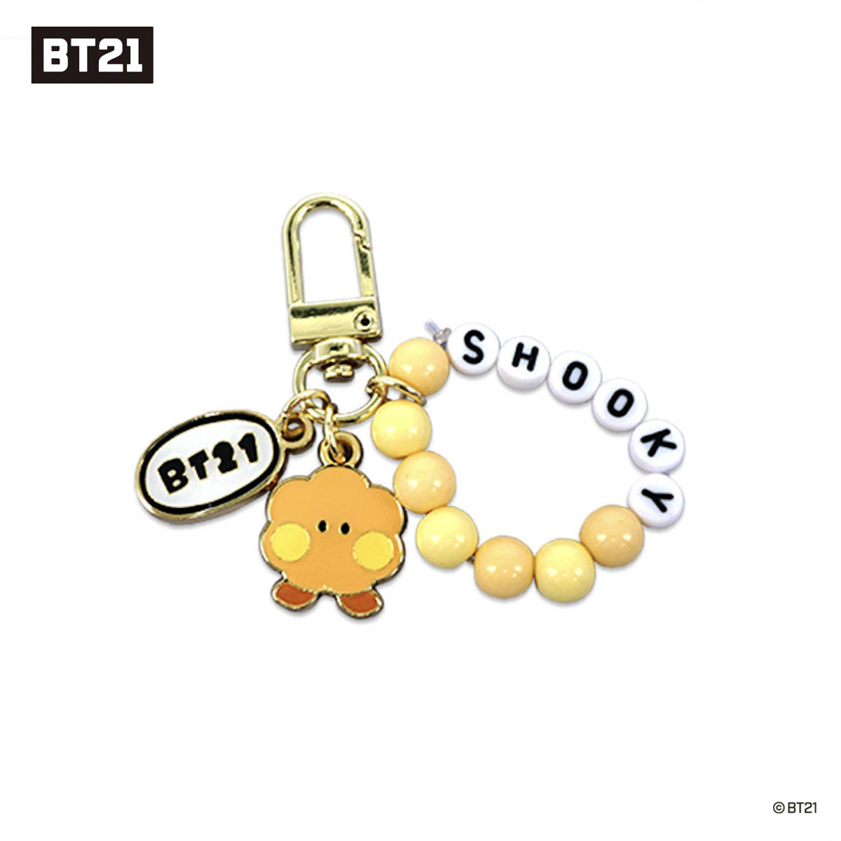 BT21 Minini Metal Key Ring