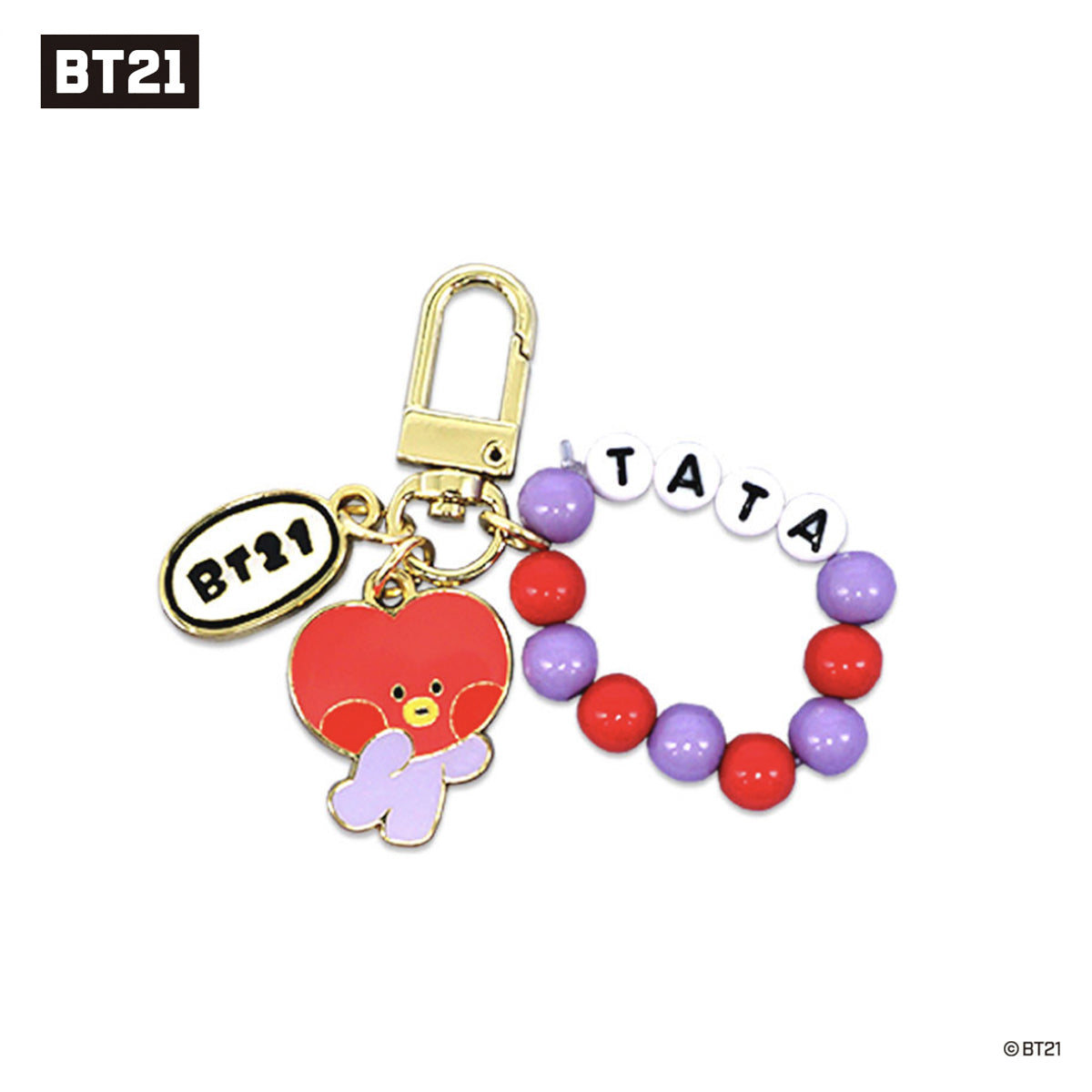 BT21 Minini Metal Key Ring