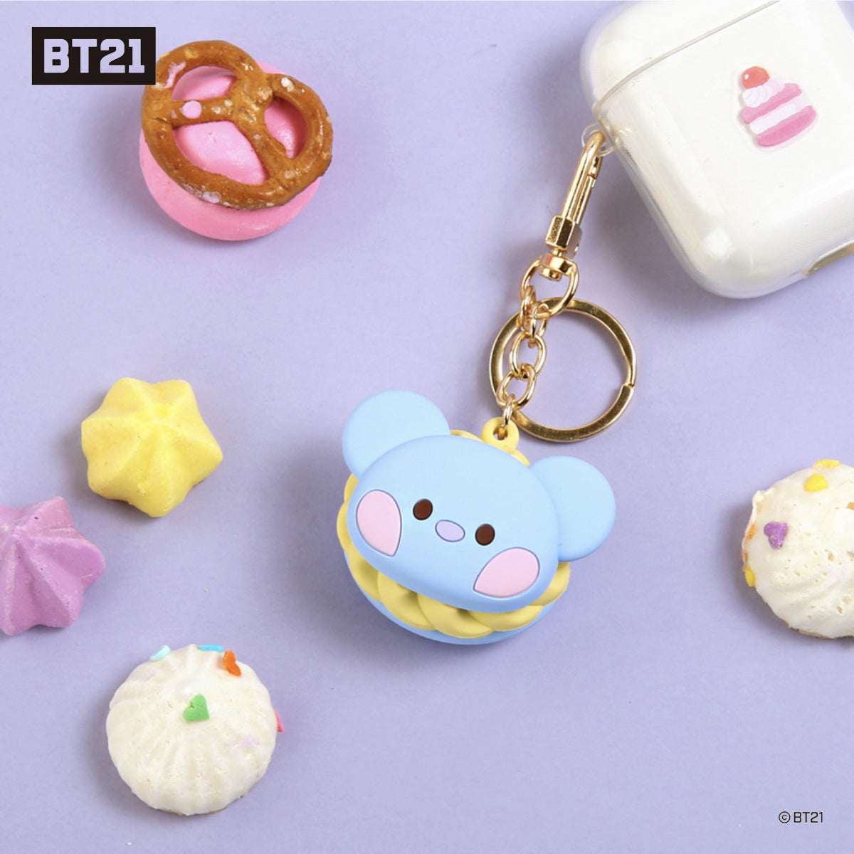 BT21 Minini Maracon Key Ring