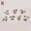 BTS TinyTAN Butter Rubber Pin Badge Set